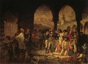 Baron Antoine-Jean Gros Napoleon Visiting the Plague Vicims at jaffa,March 11.1799 china oil painting reproduction